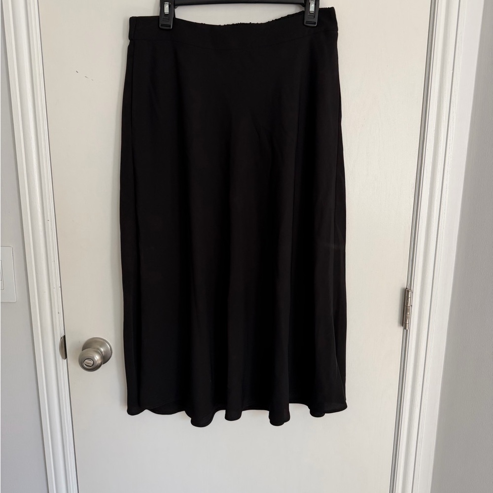Nordstrom Classic Black A-Line Skirt